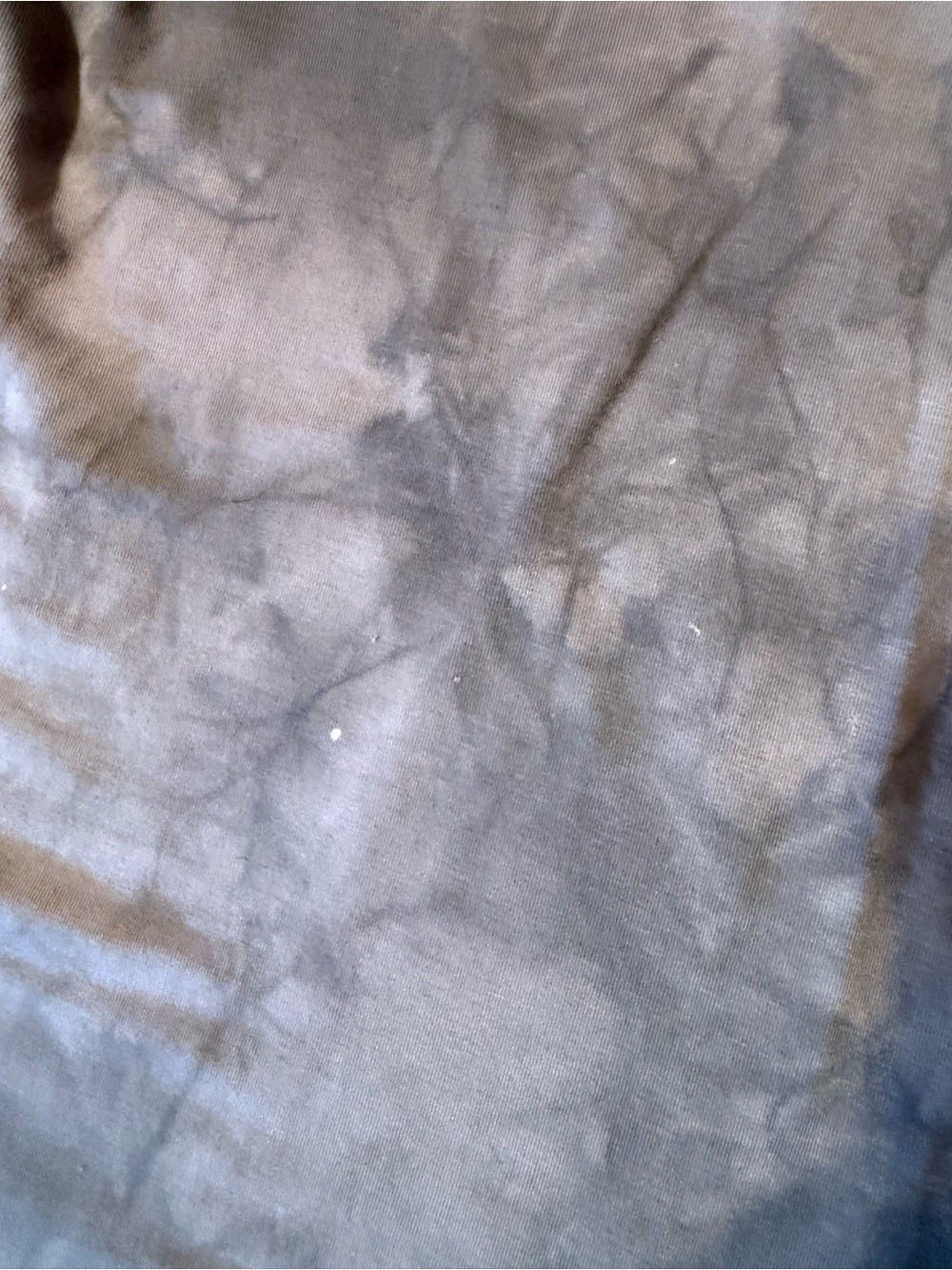 Purusha People Tie-Dye Purple Gray Cat Crescent Moon Hoodie - Picture 8 of 9